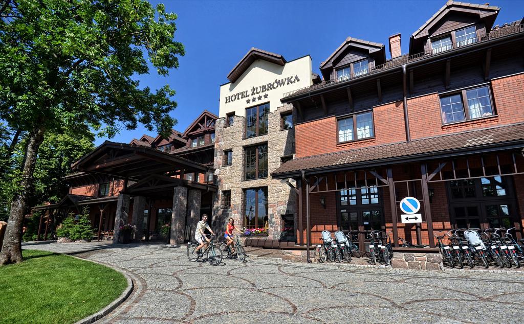 Białowieża Hotel Zubrowka Spa & Wellness מראה חיצוני תמונה