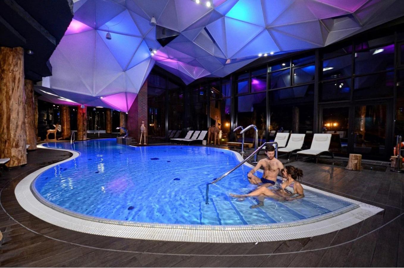 Białowieża Hotel Zubrowka Spa & Wellness מראה חיצוני תמונה