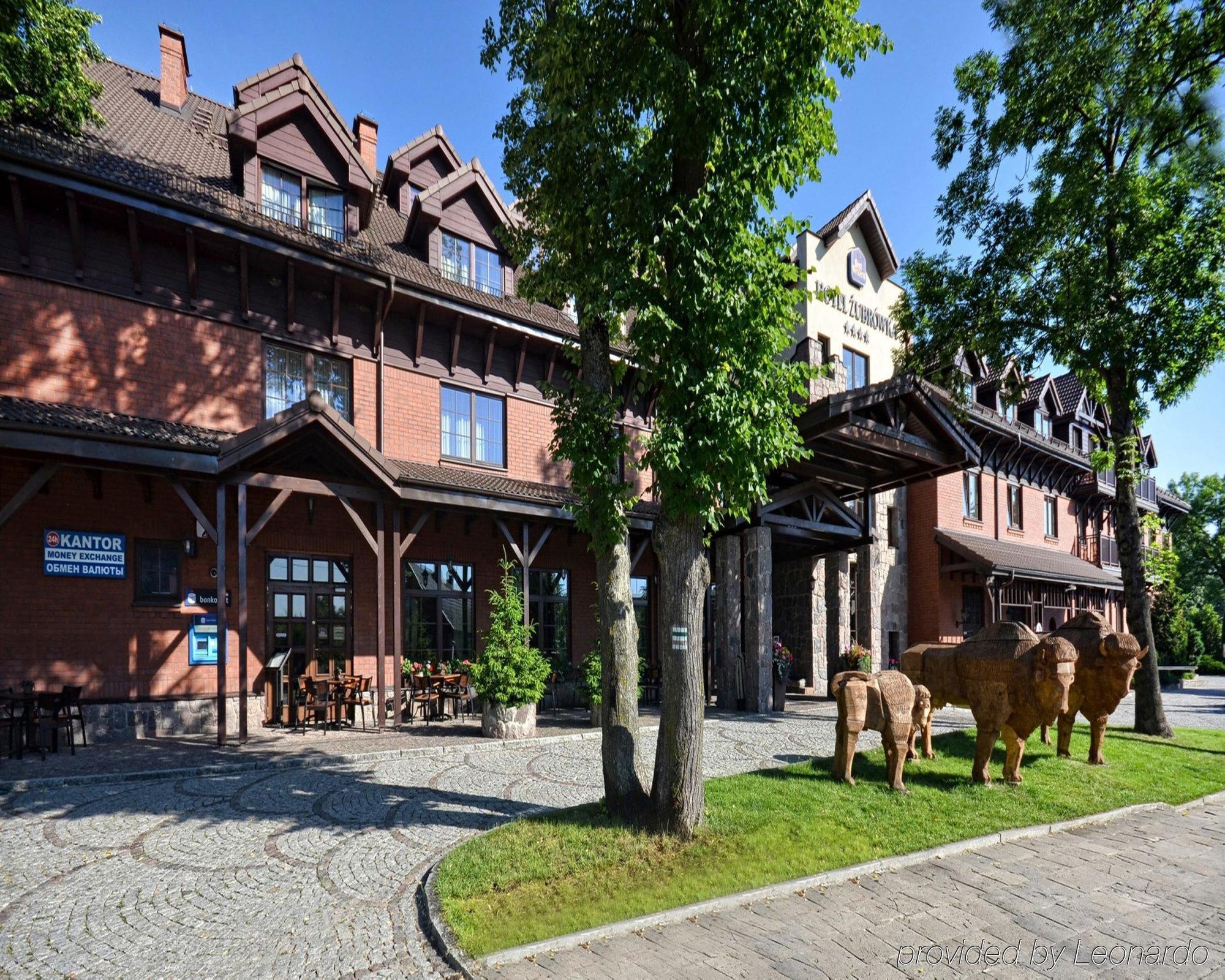Białowieża Hotel Zubrowka Spa & Wellness מראה חיצוני תמונה