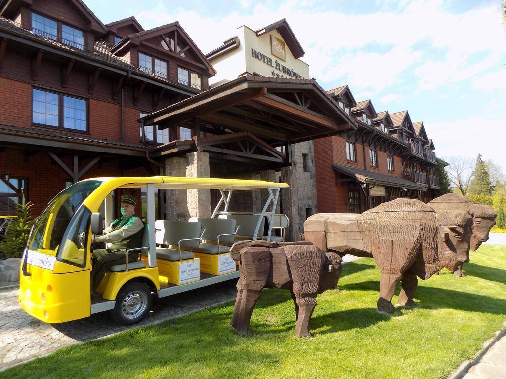 Białowieża Hotel Zubrowka Spa & Wellness מראה חיצוני תמונה