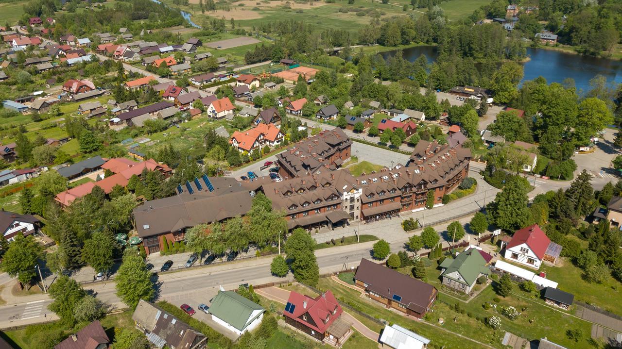 Białowieża Hotel Zubrowka Spa & Wellness מראה חיצוני תמונה